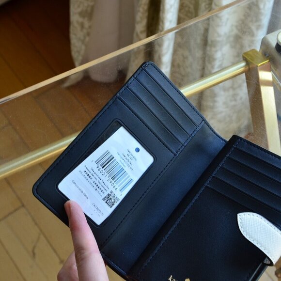 Kate Spade Madison Puffy Heart Medium Bifold Wallet KK182 - Picture 6 of 9